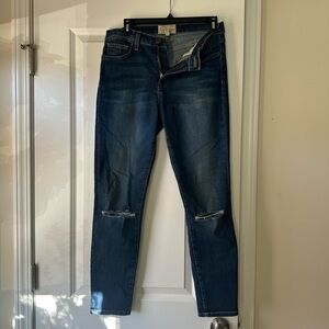 Current/Elliot Jeans Midrise Dark Wash